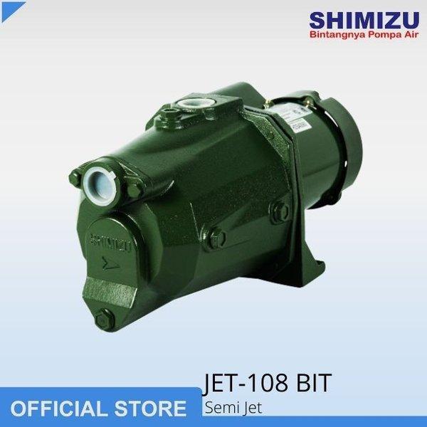 Shimizu JET108 Pompa Air Semi Jet (150 W) Daya Hisap 11 Meter JET 108