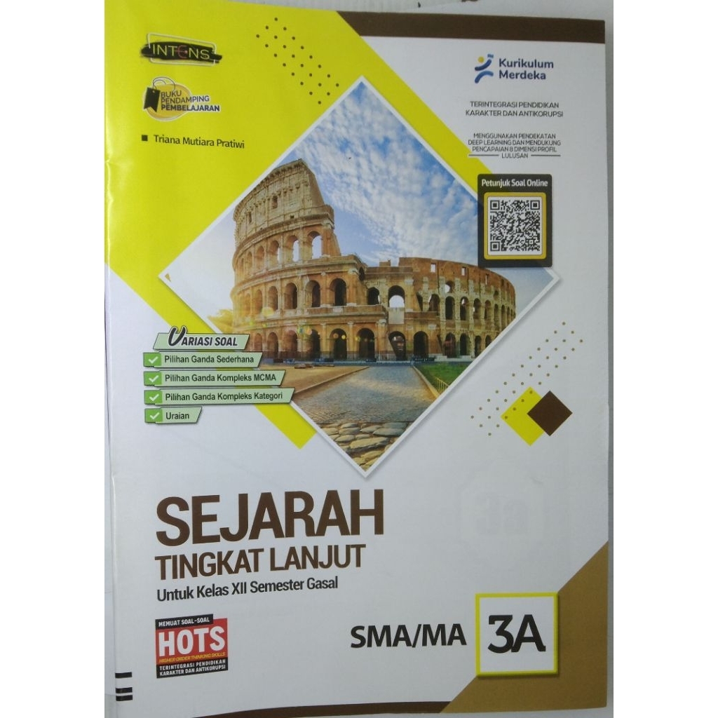 LKS SMA SEJARAH TINGKAT LANJUT KELAS 12 SEMESTER 1 KURIKULUM MERDEKA