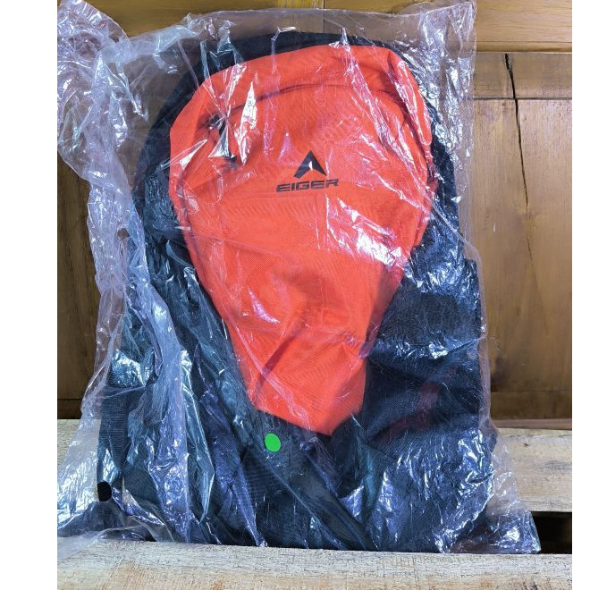 Tas Ransel Eiger CRUX 16 Basic Black Orange