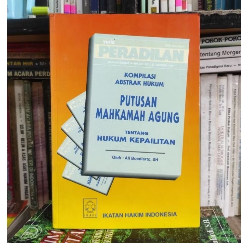 Kompilasi abstrak hukum putusan mahkamah agung tentang hukum kepailitan by Alu boediarto ORIGINAL