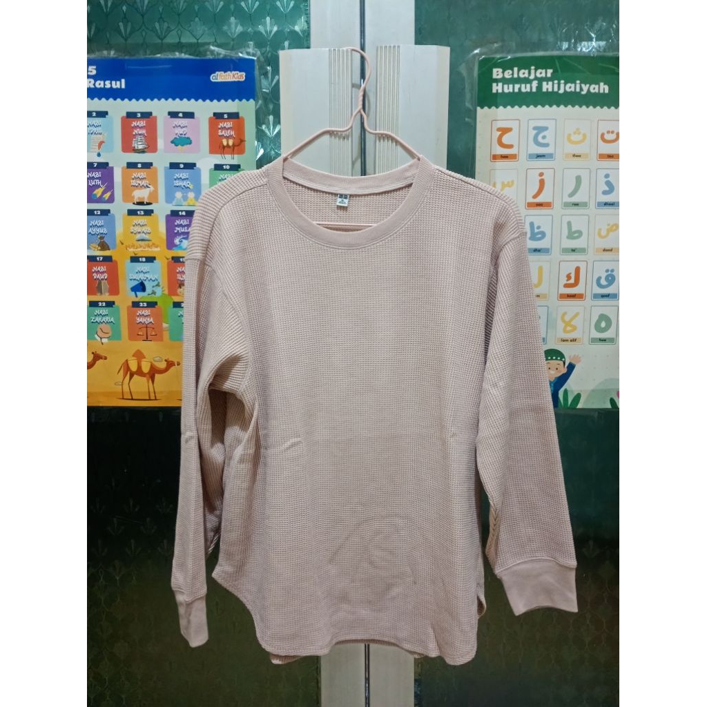 Waffle Tshirt Uniqlo Original size XL