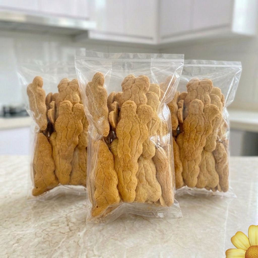 Bangket Jahe Turangga 150gr Roti Kering Bangkit Jahe Manis - Aneka Camilan Magelang