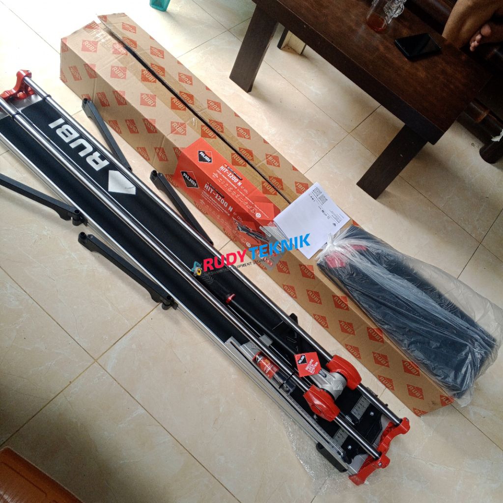 Mesin Potong Keramik Rubi Tile Cutter 120cm Original Rubi Hit 1200 N Hight Performance Alat Potong K