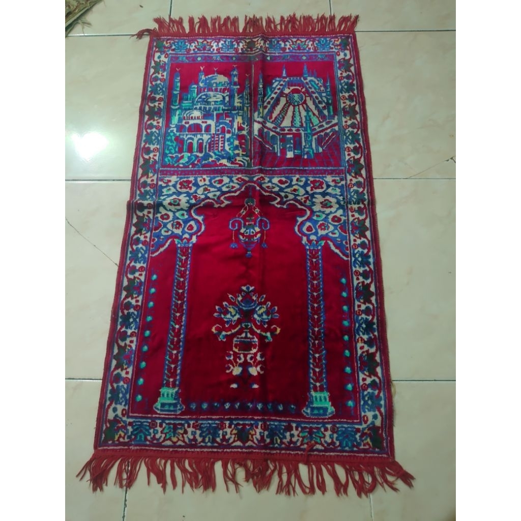 sajadah jadul hagia shopia preloved