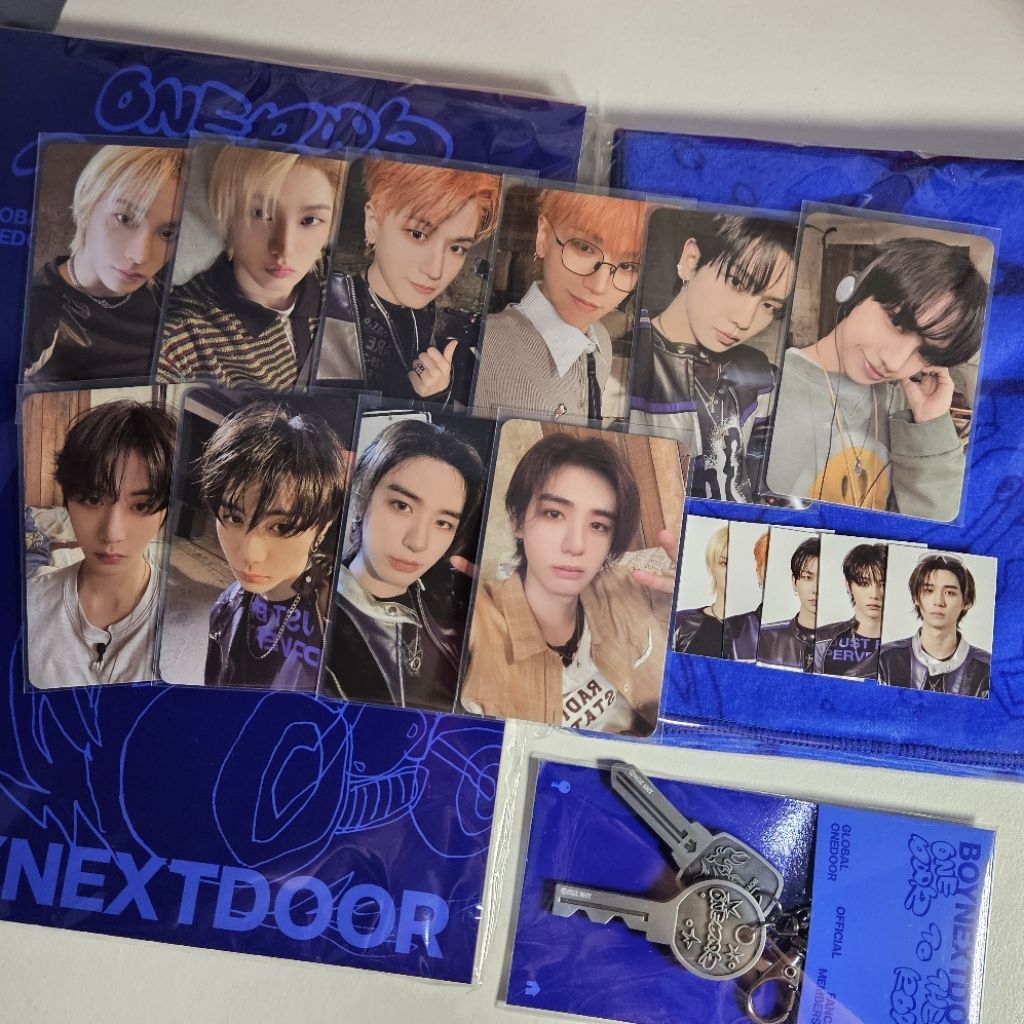 BOYNEXTDOOR membership kit sharing | sungho riwoo jaehyun taesan leehan pc photocard