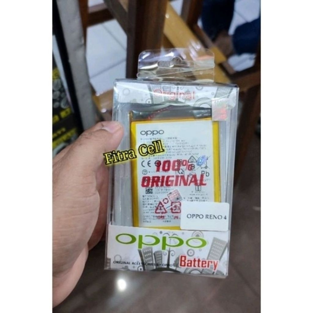 Battery Batre Batrei Baterai Oppo Reno 4 Reno4 BLP791 ORIGINAL