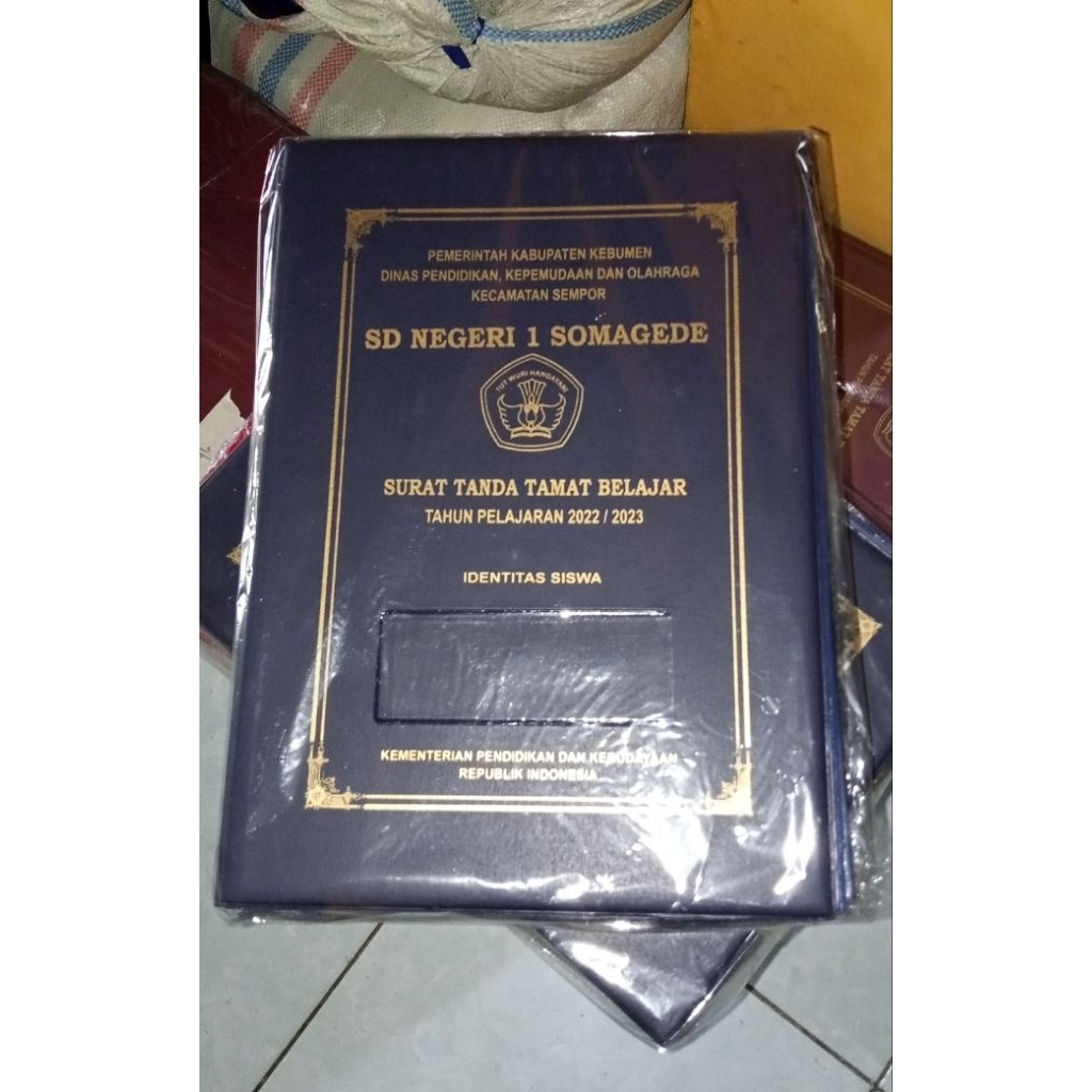 SR25 - Map Rapot Ijazah Sablon Ase Tebal