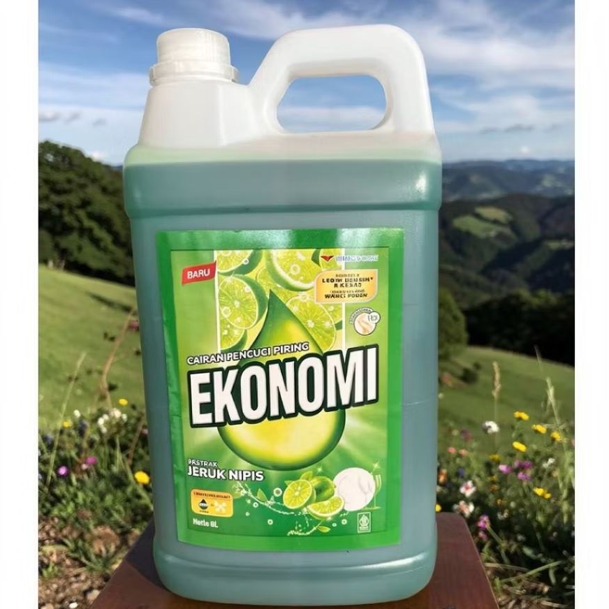 Ekonomi cair Sabun Pencuci Piring Jerigen 5 Liter