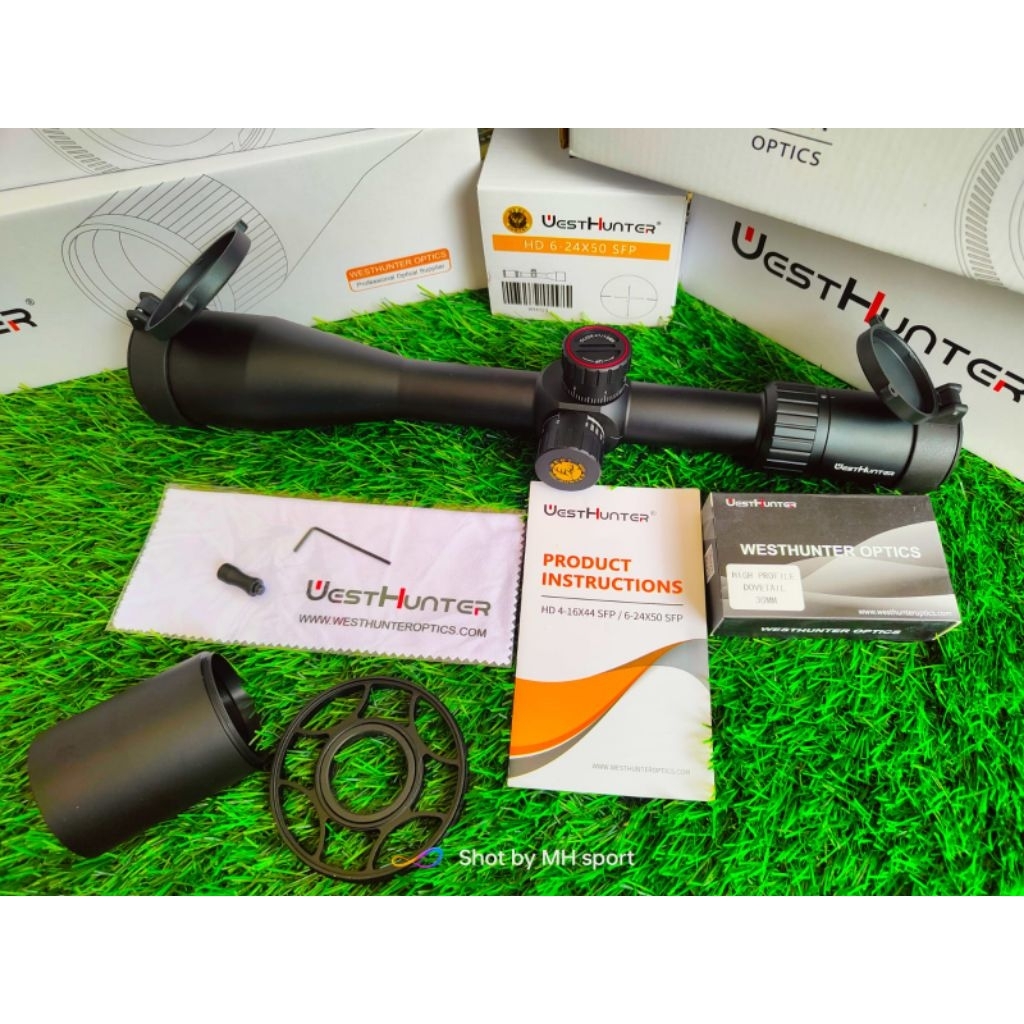 telescope westhunter hd 6-24x50 sfp