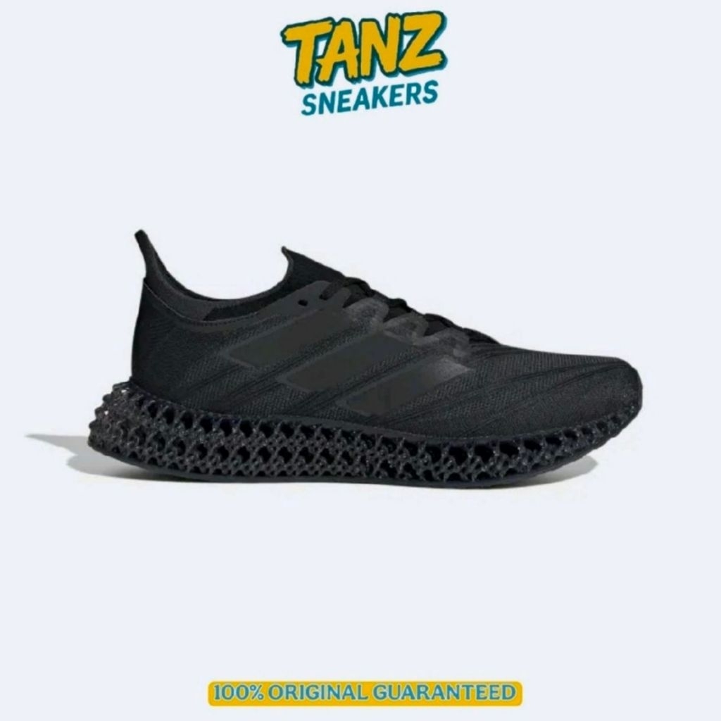 SEPATU RUNNING ADIDAS 4DFWD 4 FULL BLACK ID8886 ORIGINAL BNIB RESMI