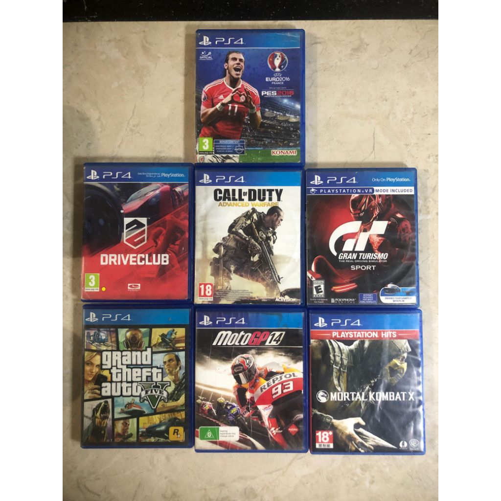 BD Kaset CD PS4 | Playstation 4 | Kaset PS 4 Bekas Second Original