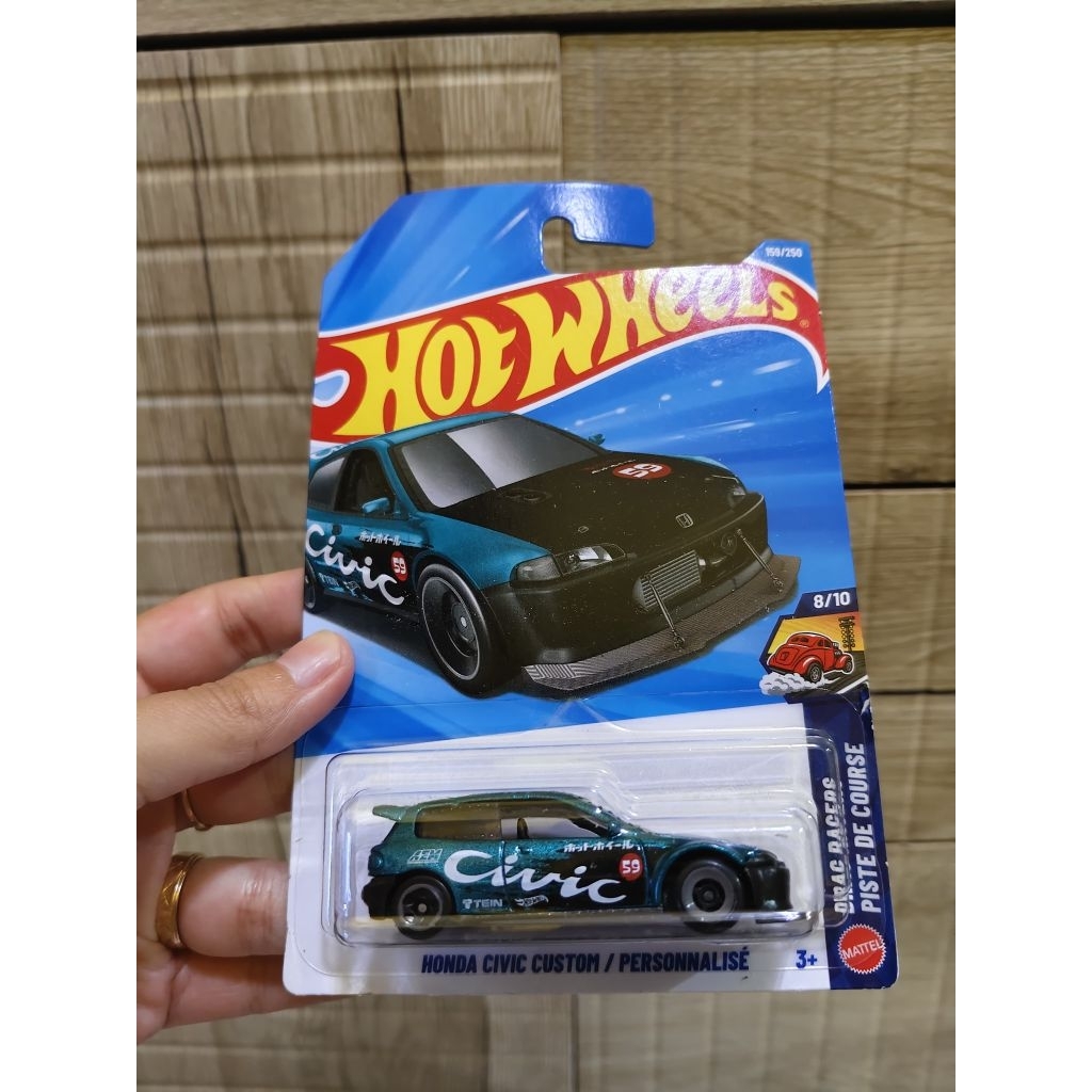 Hot Wheels HONDA CIVIC CUSTOM / PERSONALISE HotWheels Real Car HW Real Car