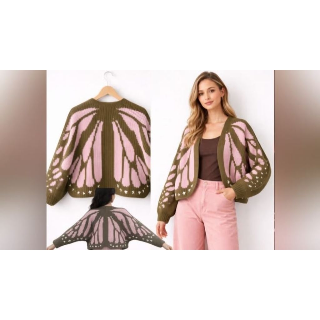 Butterfly Cardigan Crochet