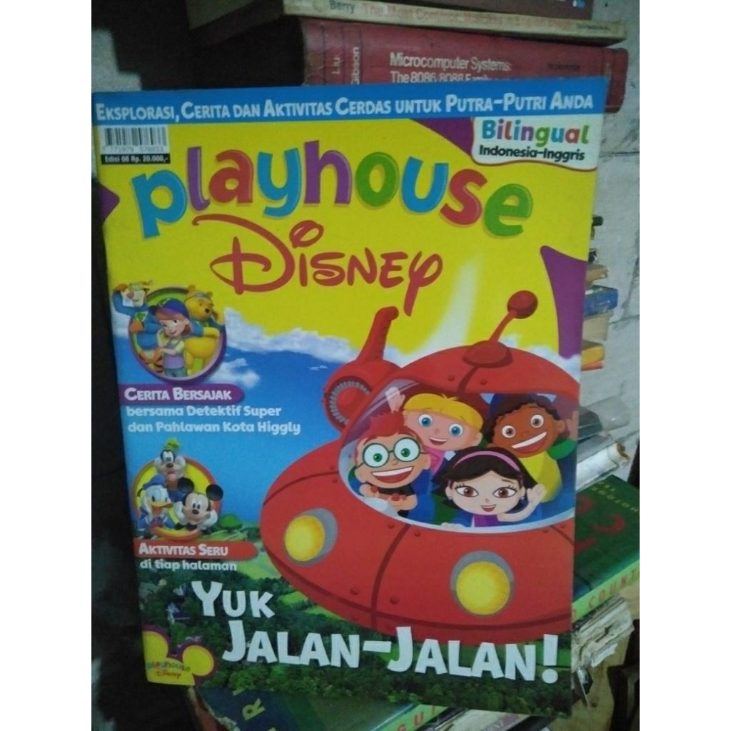buku majalah anak Playhouse Disney yuk jlalan-jalan
