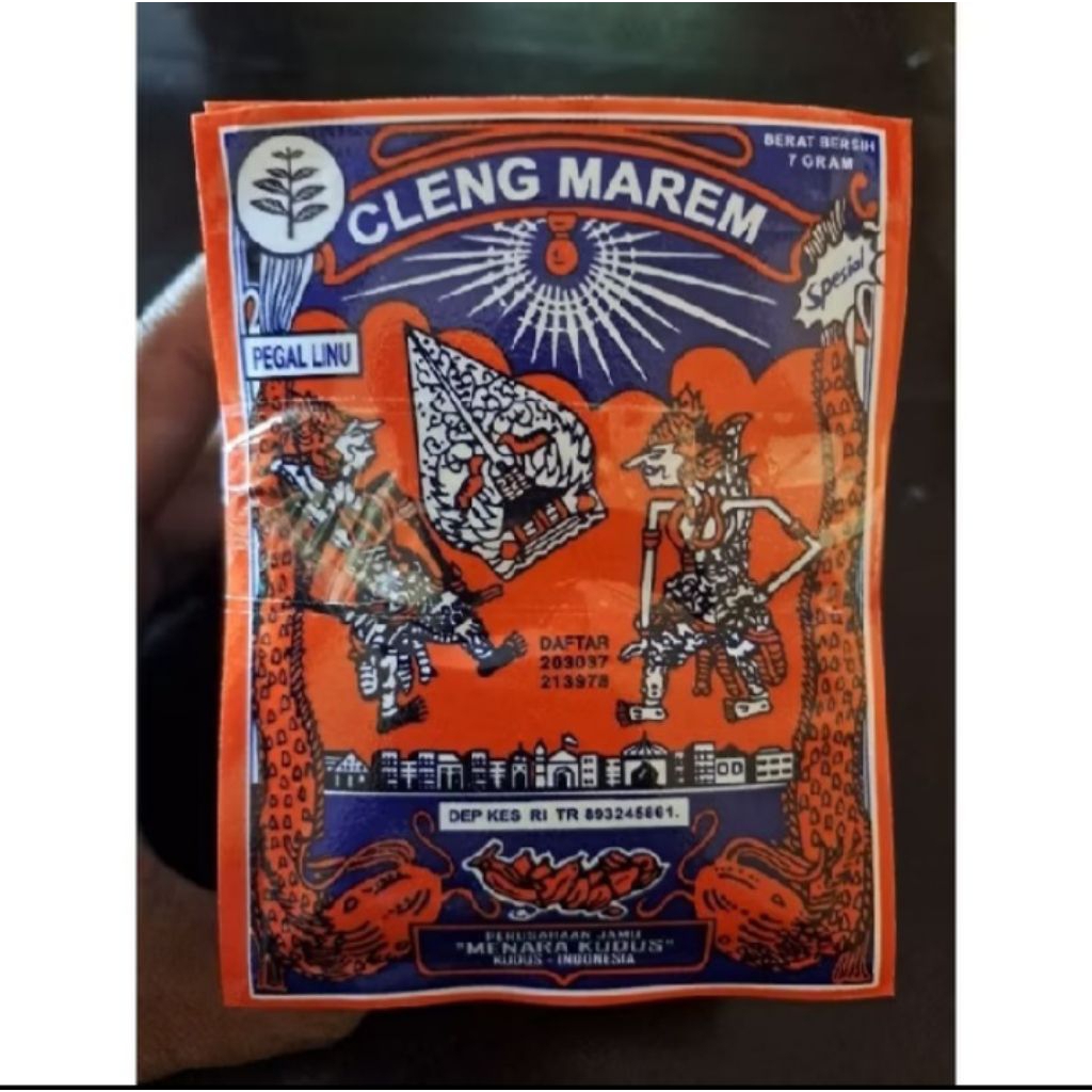 Jamu Cleng Marem Cap Wayang isi 20 Sascet ORIGINAL