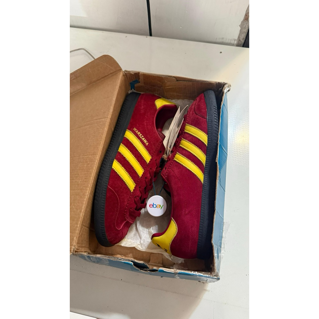 Adidas Originals Warszawa SPZL City Series ‘Noble Maroon’ Used