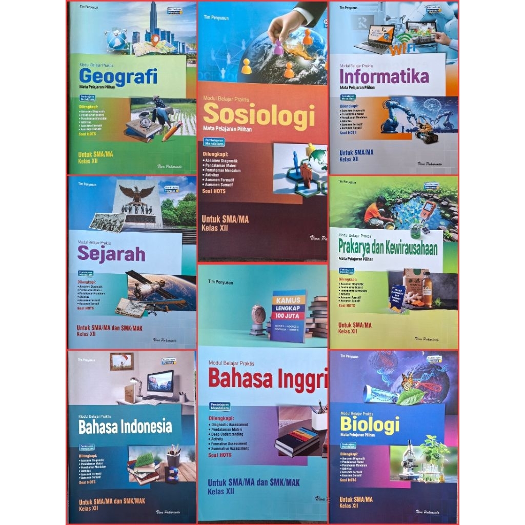 Buku Lks Viva Pakarindo SMA Kelas 12 Tahun 2026