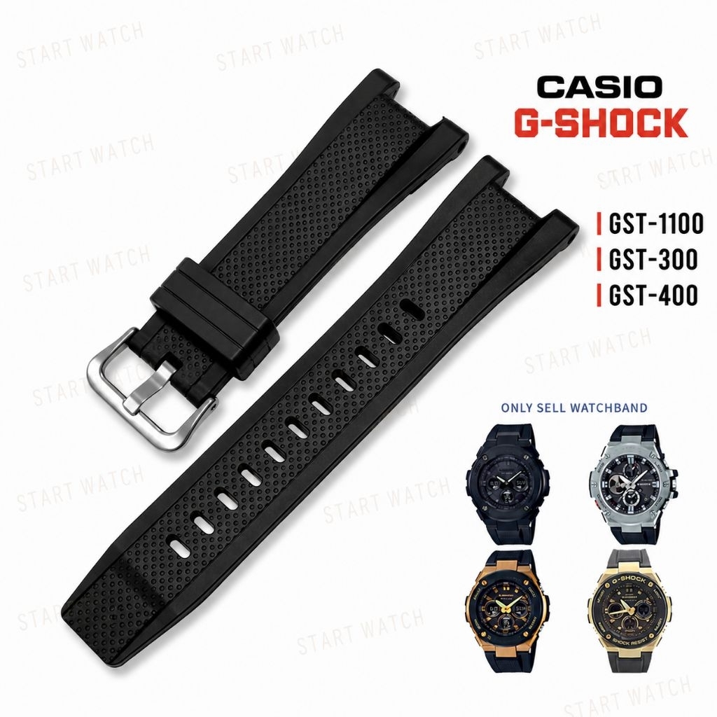 Tali Jam G-SHOCK GST 1100 GST 300 GST 400  strap jam tangan casio g shock jam gshock gst