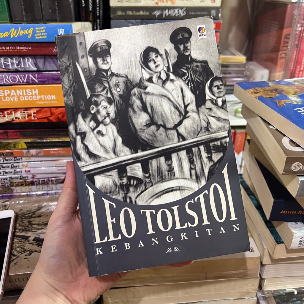 kebangkitan leo tolstoi buku novel preloved