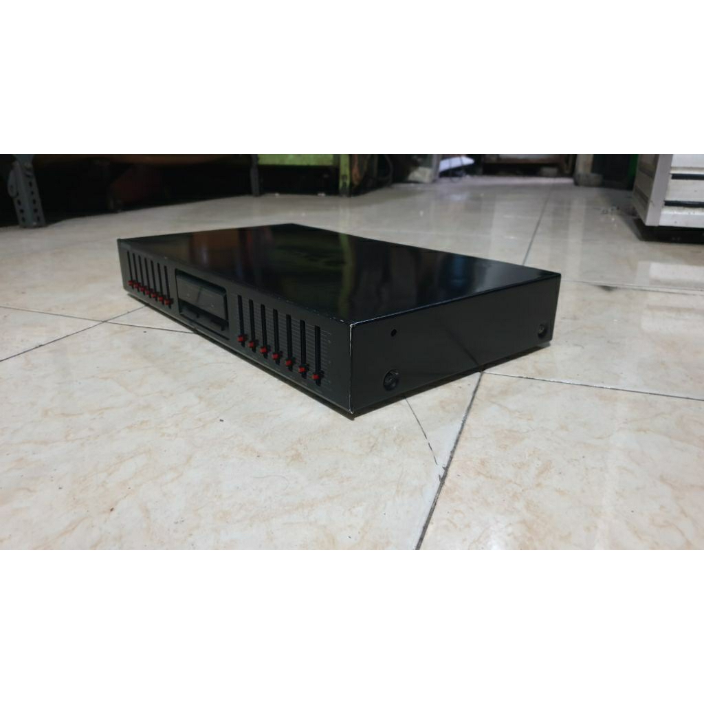 equalizer vintage 2x7band 14channel graphic equalizer kenwood ge-29 second bekas normal siap pakai s