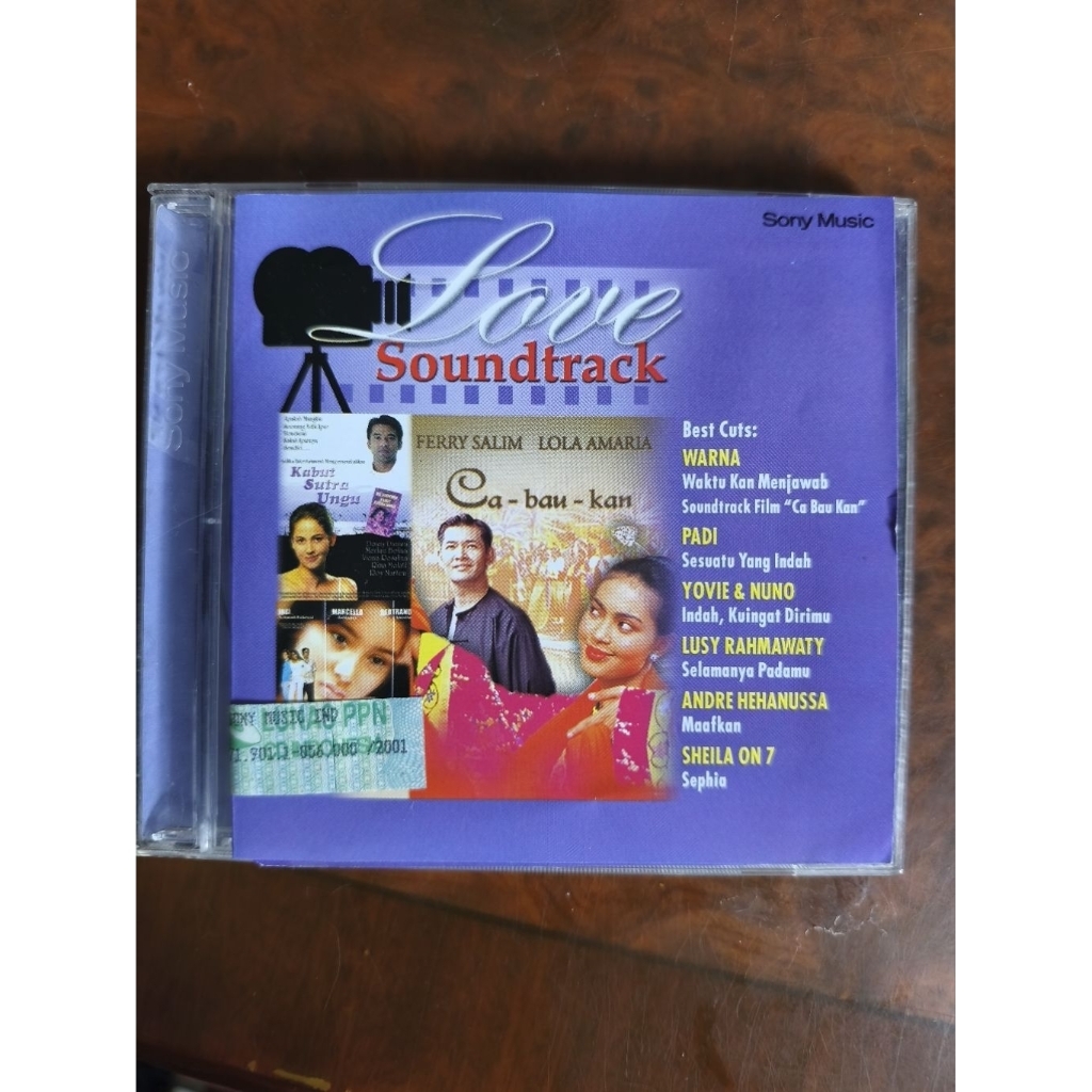 CD Musik original LOVE SOUNDTRACK Sheila On 7 dkk