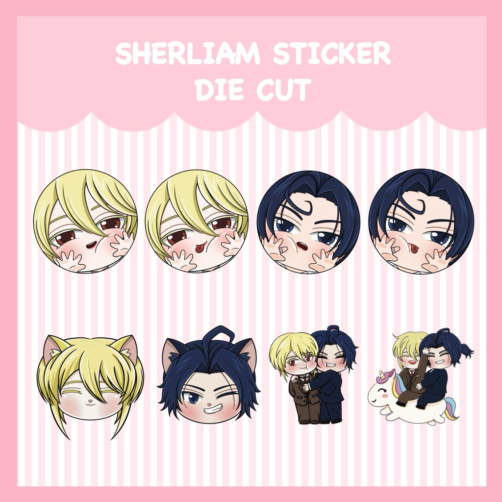 Sticker Die cut Sherliam, William james moriarty, Sherlock holmes, Moriarty the patriot