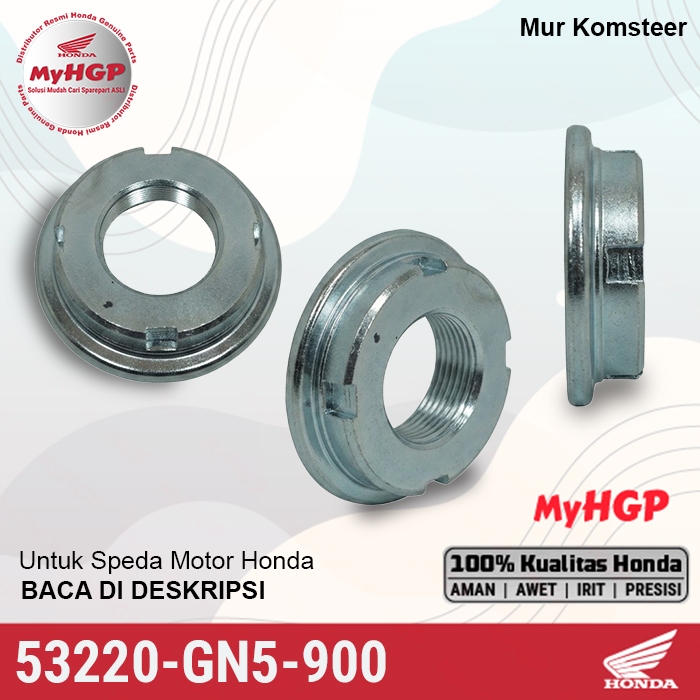 53220GN5900 Mur Komsteer Thread Head Top Honda 53220-GN5-900