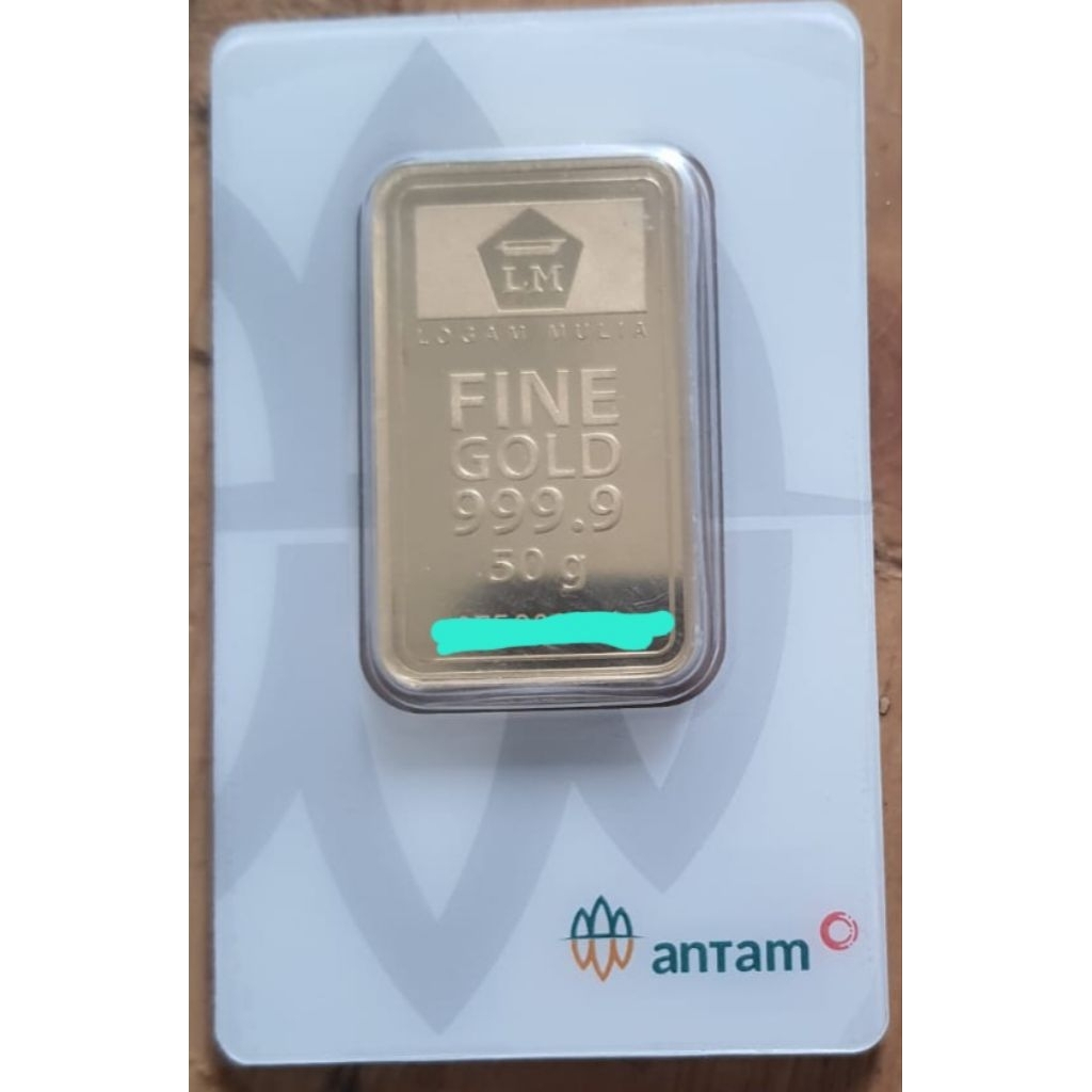 Emas Logam Mulia Antam 50 gram 2025