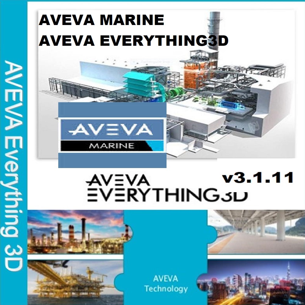 AVEVA Everthing 3D v3.1 Aveva Marine v12.1 SP4.29 for windows .&E3D