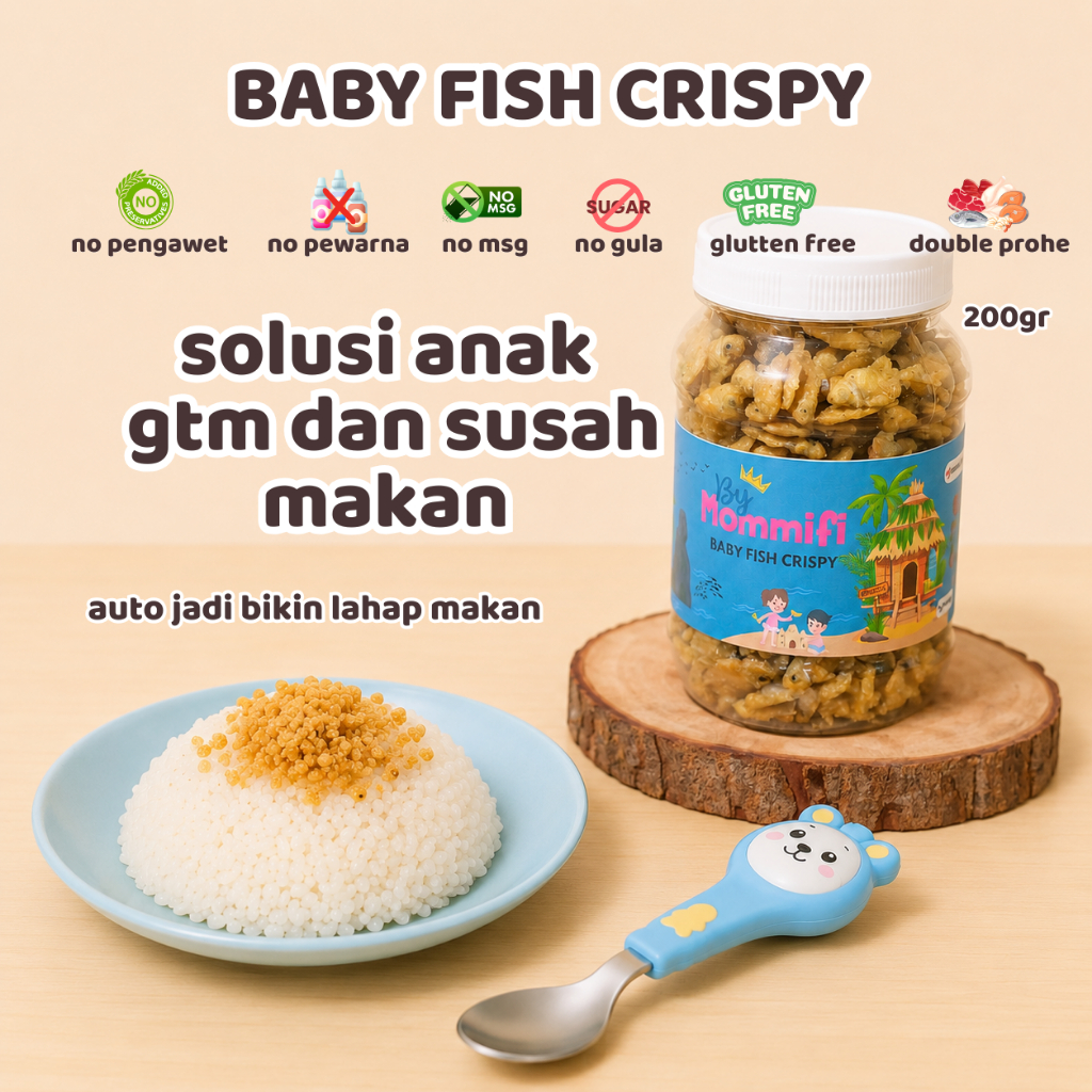 Baby fish crispy TOPLES/baby fish krispi/Baby fish/Baby petek krispi/Ikan petek crispy