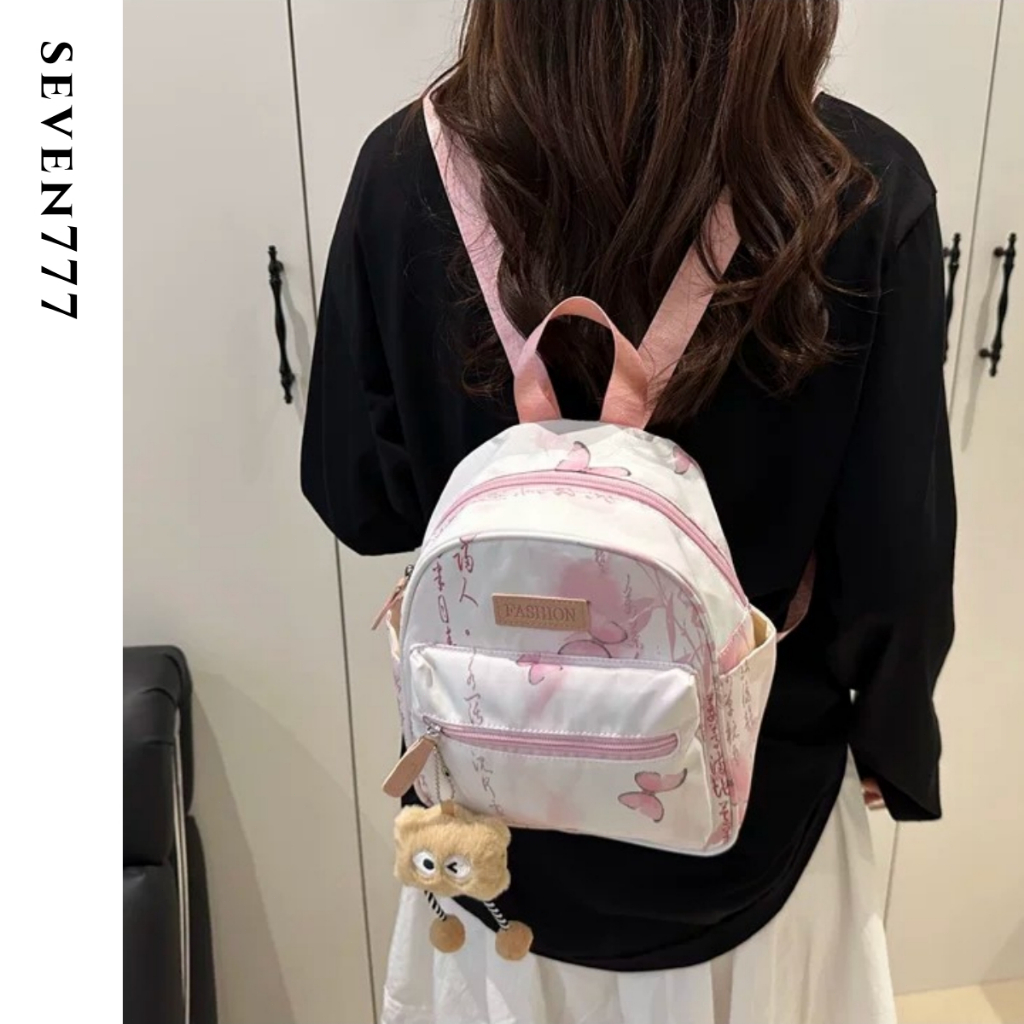 [COD] Tas Baru Kupu-kupu/tas ransel wanita lucu/Lucu y2k Tas Ransel Perjalanan/ Ransel Kecil Mini Ta
