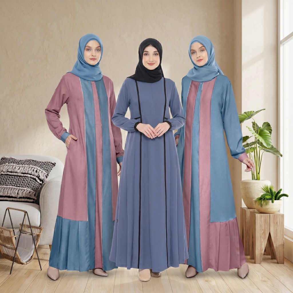 Gamis Muslimah Endomoda IC 114 IT 99 - Dress Muslim Fashion