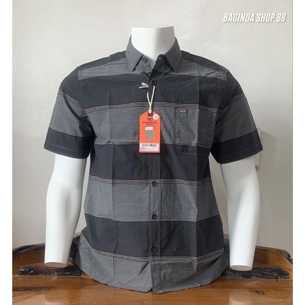 [TERBARU]HEM PRIA CARDINAL CASUAL REGULER-KEMEJA PRIA CARDINAL CASUAL LENGAN PENDEK NEW SERIES