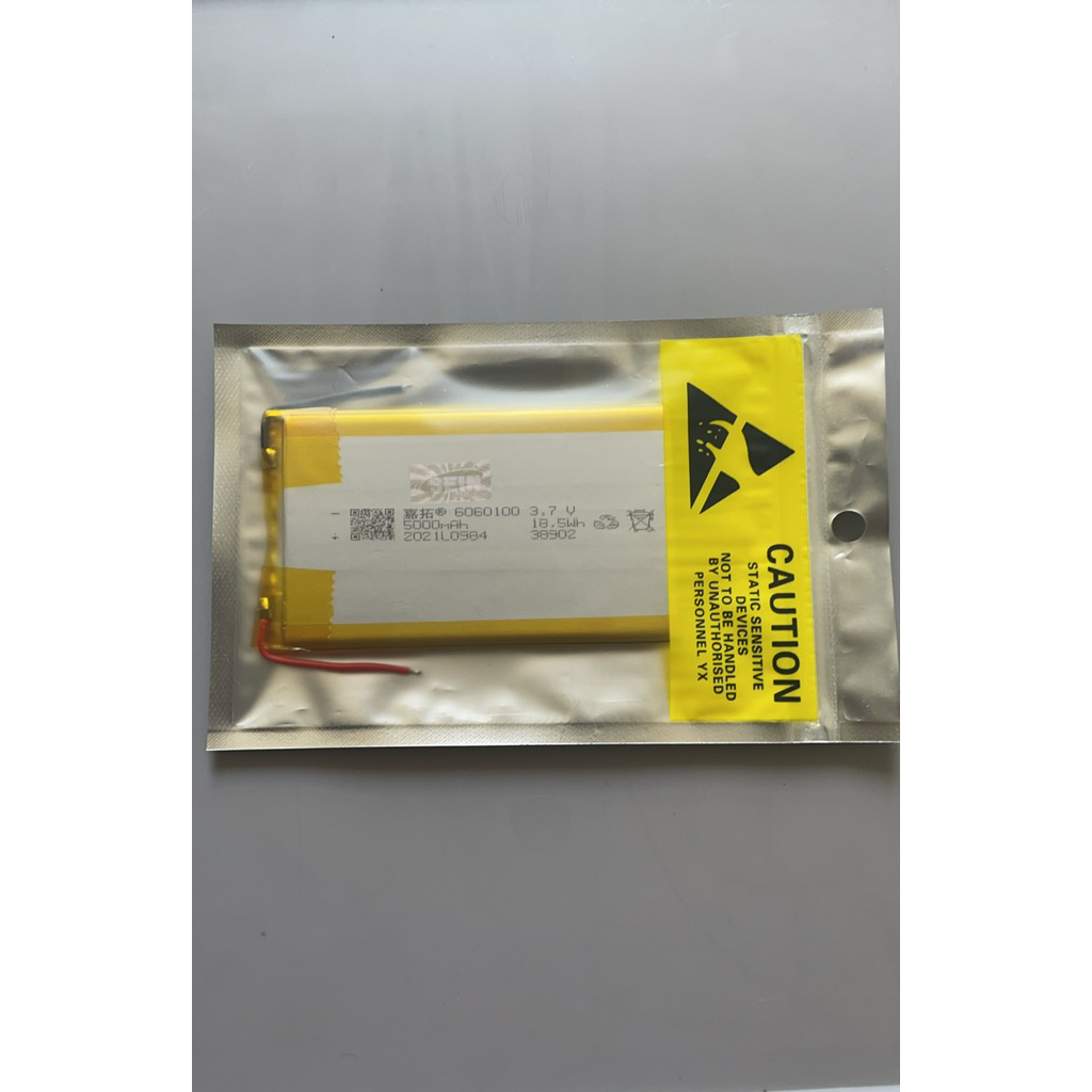 Baterai lithium polymer 3,7v 5000mah ori Samsung