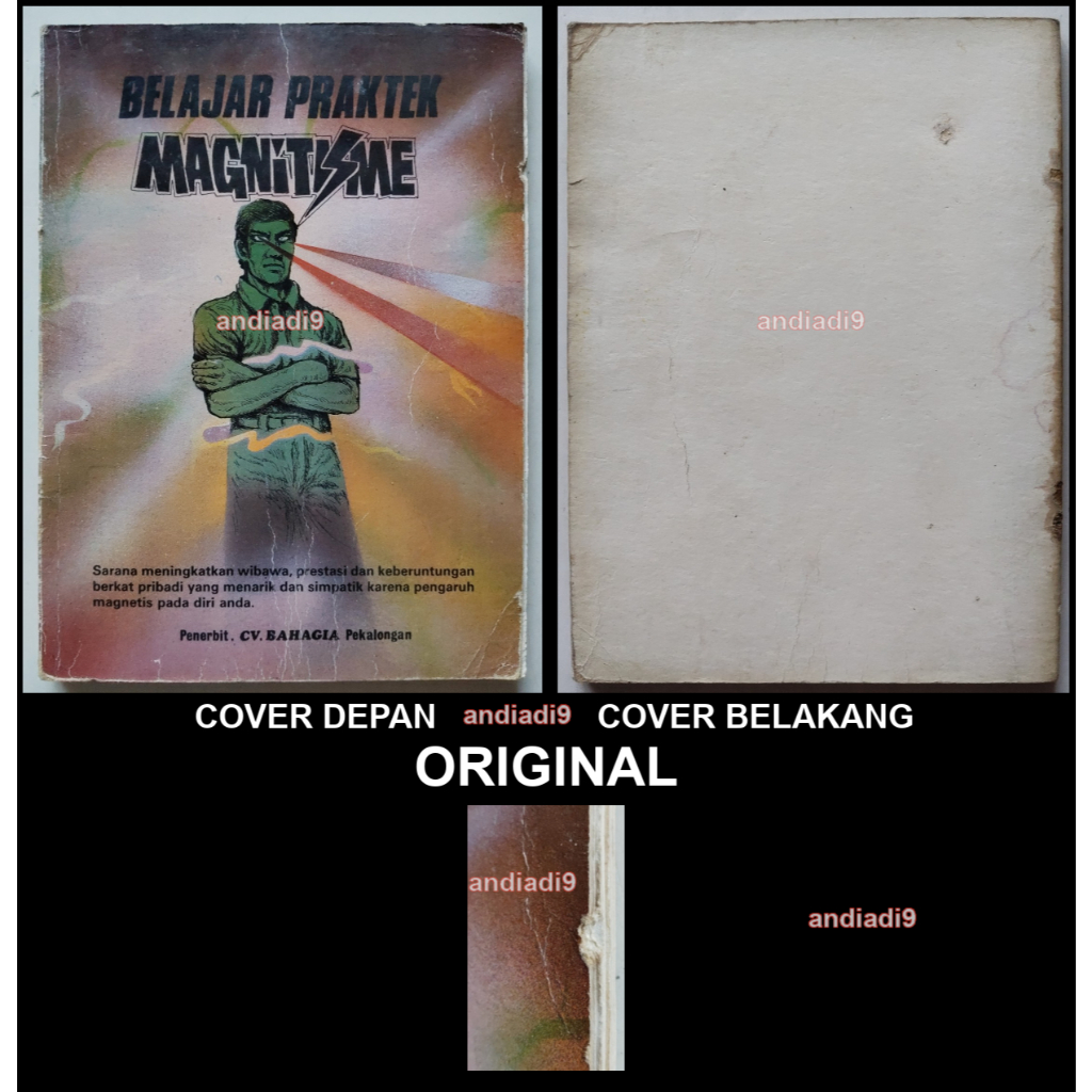 BUKU BELAJAR PRAKTEK MAGNETISME MAGNITISME SUROSO ORAKAS 1992 ORIGINAL ASLI