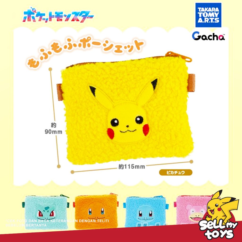 Gashapon TAKARA TOMY A.R.T.S - Pokemon Coin Pouch Gachapon ORIGINAL