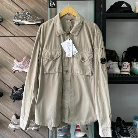 CP COMPANY OVERSHIRT BEIGE