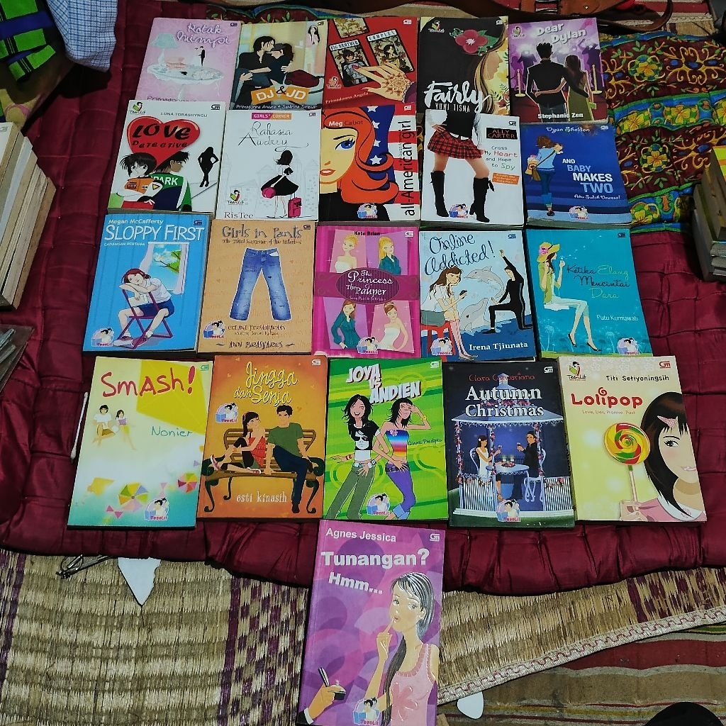 Obral Murah Novel Teenlit + Metropop Preloved/Bekas