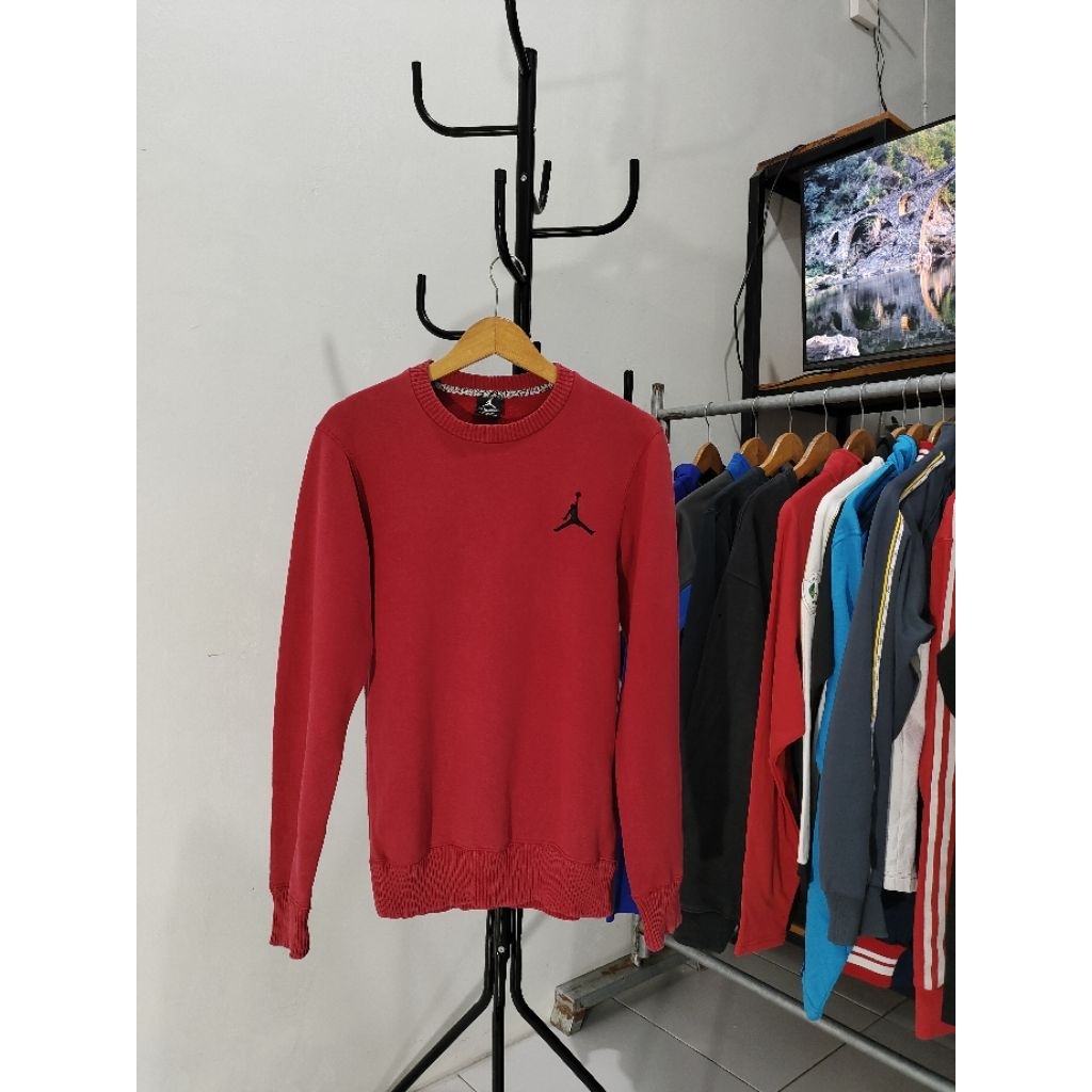 Crewneck Sweater Nike Jordan Red Original