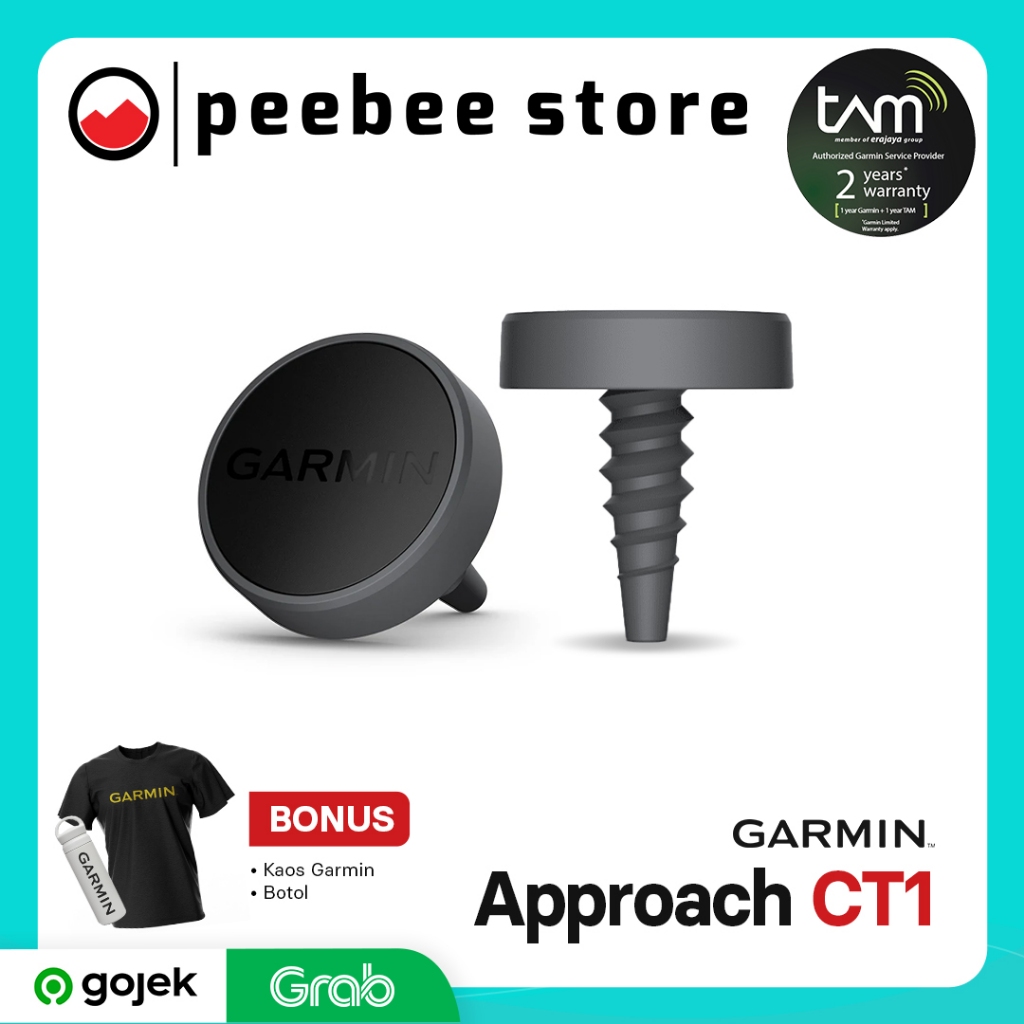 Garmin Approach CT1 Golf Club Tracking 16 Tags - Garansi Resmi TAM 2 Tahun