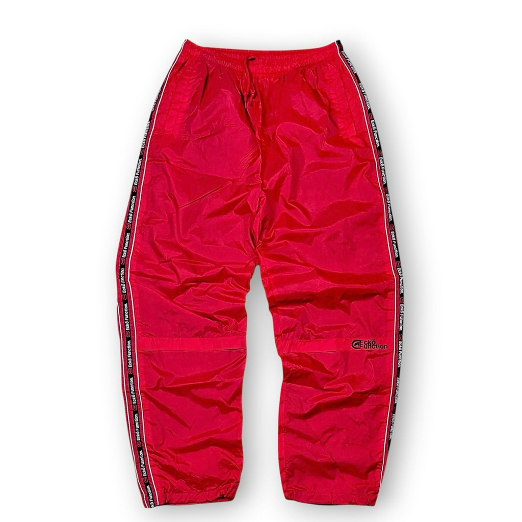 Y2K Ecko Function Full Taped Vintage Nylon Track Pants Baggy Fit