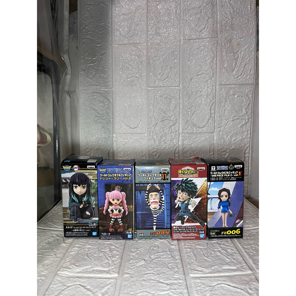 merch one piece my hero academia kimetsu no yaiba deku robin perona muichiro mr3