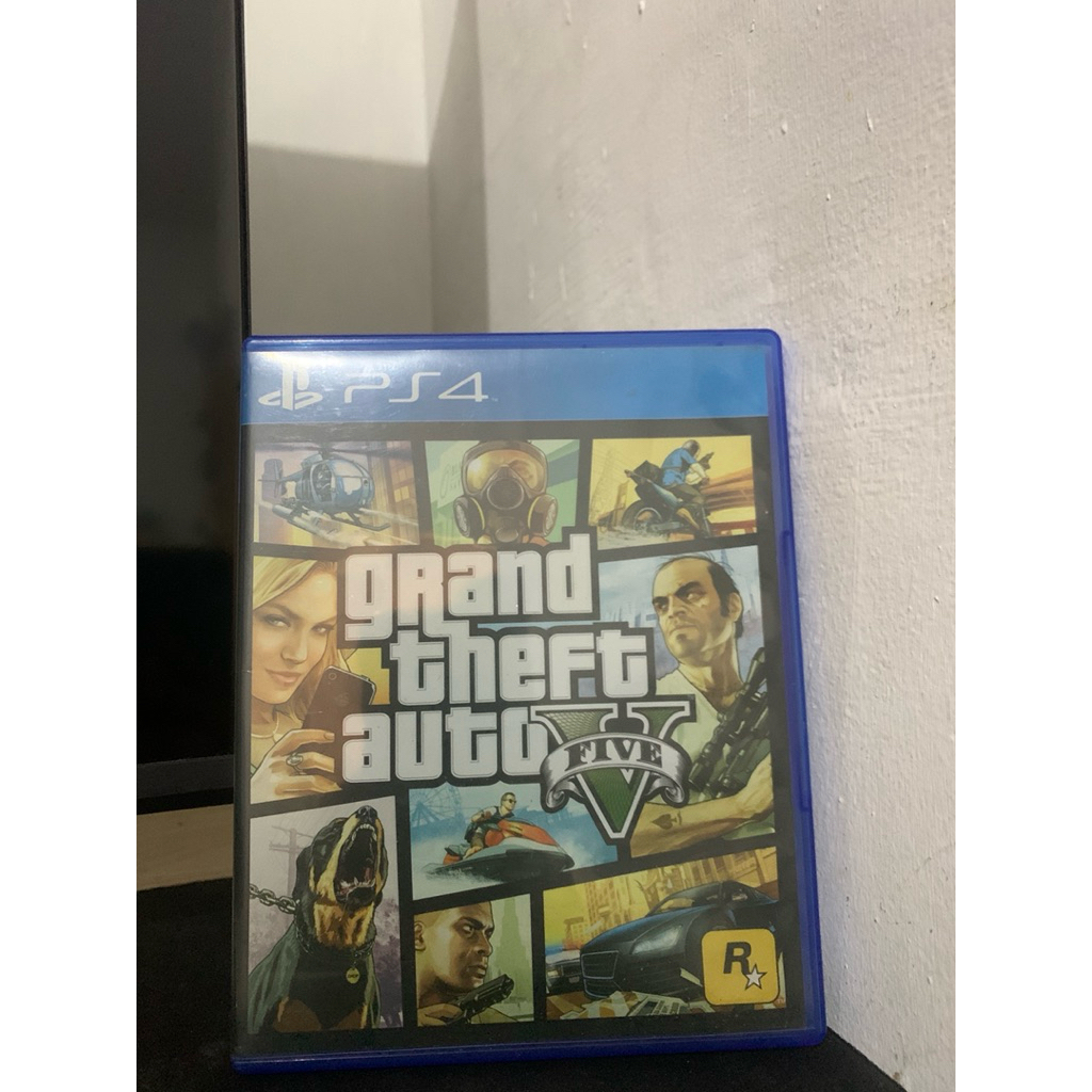 Kaset Bd GTA V GTA 5 PS4