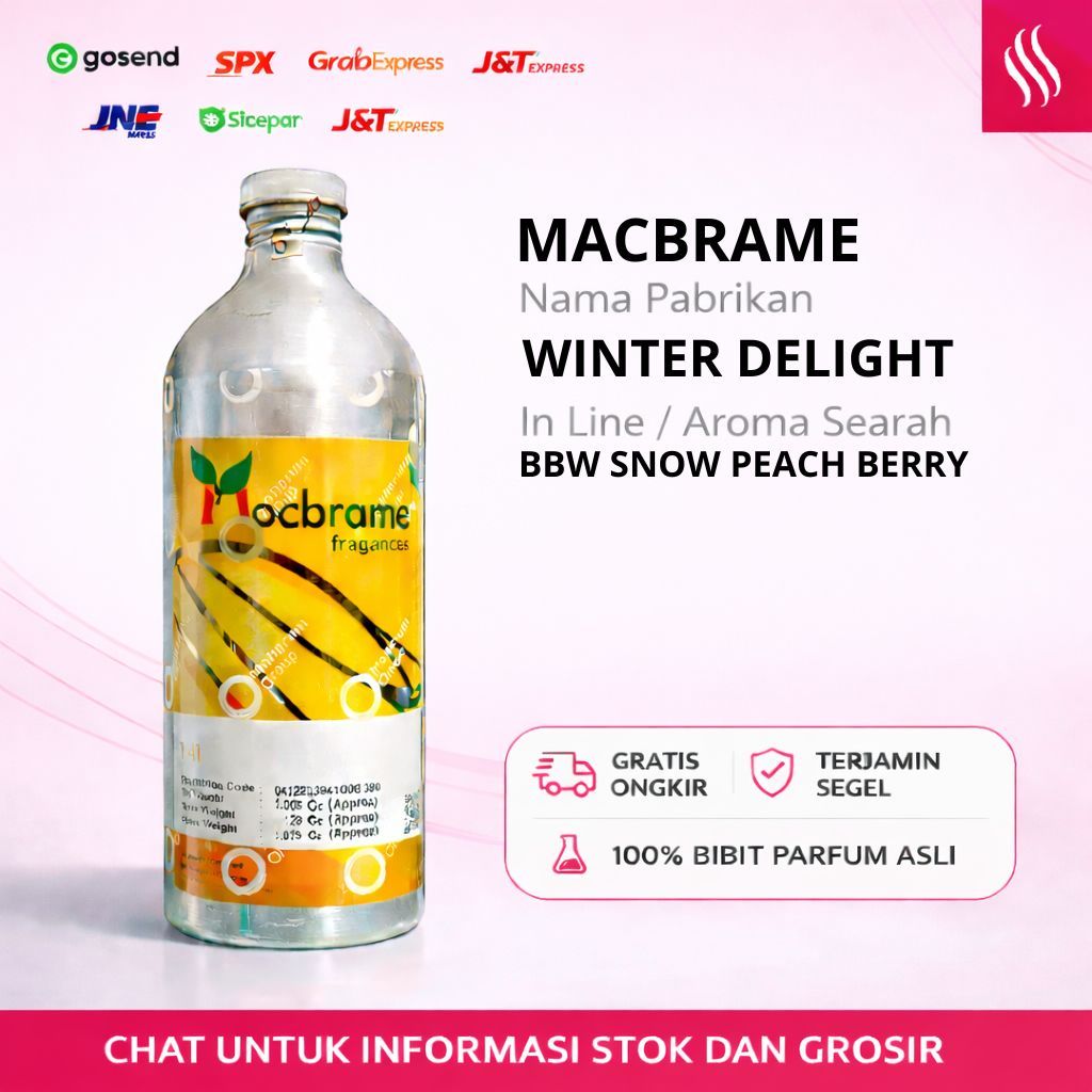JUAL BIBIT PARFUM ASLI - MACBRAME - WINTER DELIGHT - REPACK - SUMBARA PARFUM