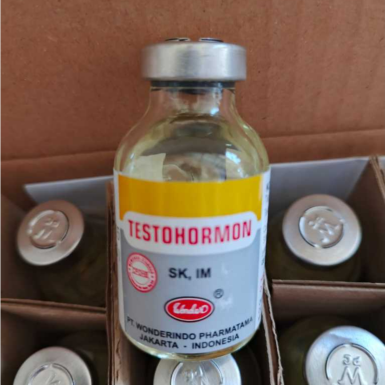 1 LUSIN TESTOHORMON OBAT HORMON VITAMIN KAWIN REPRODUKSI HEWAN UNGGAS DAN TERNAK JANTAN DAN BETINA (