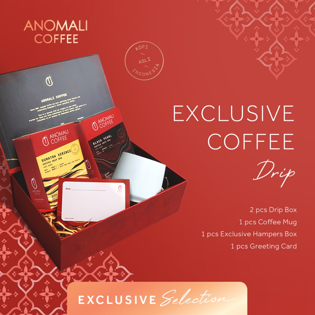 Anomali Coffee Hampers Exclusive Coffee Drip Box