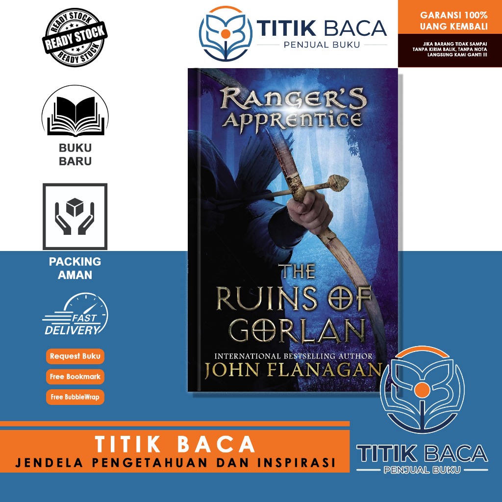 The Ruins of Gorlan by John Flanagan (English/Indonesia)