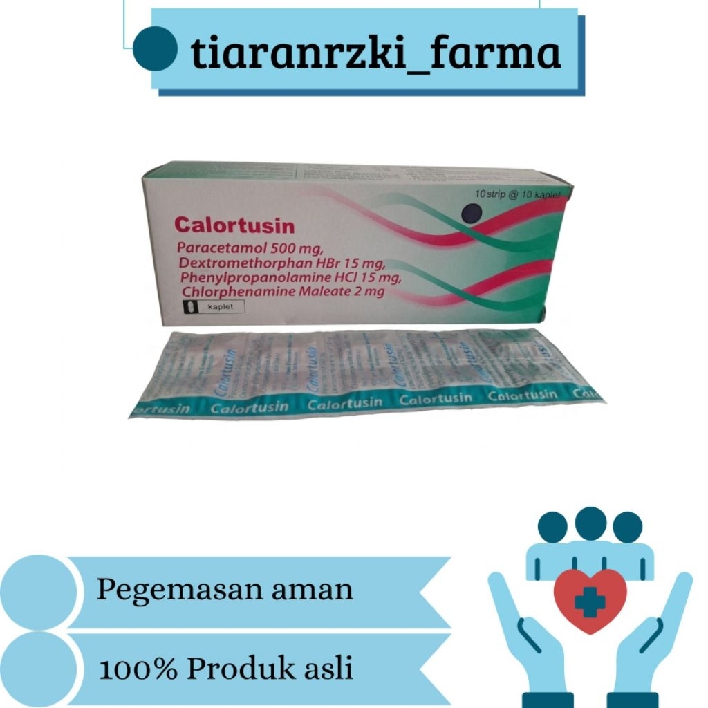 Calortusin Tablet perbox