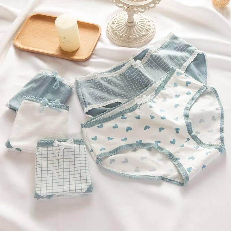Yagoo- Celana Dalam Wanita Imut Fashion Jepang Motif Lucu Cd Undies CD97