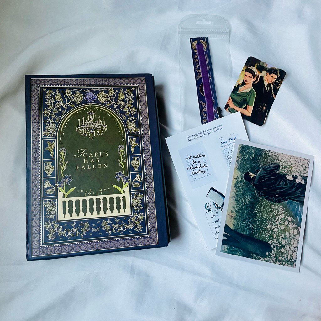 NOVEL ICARUS HAS FALLEN BY SHEA MAY JOLLY / SHEASCENT (NEW & UNSEALED) - MARCHEN BOOKS - BUKU WATTPA